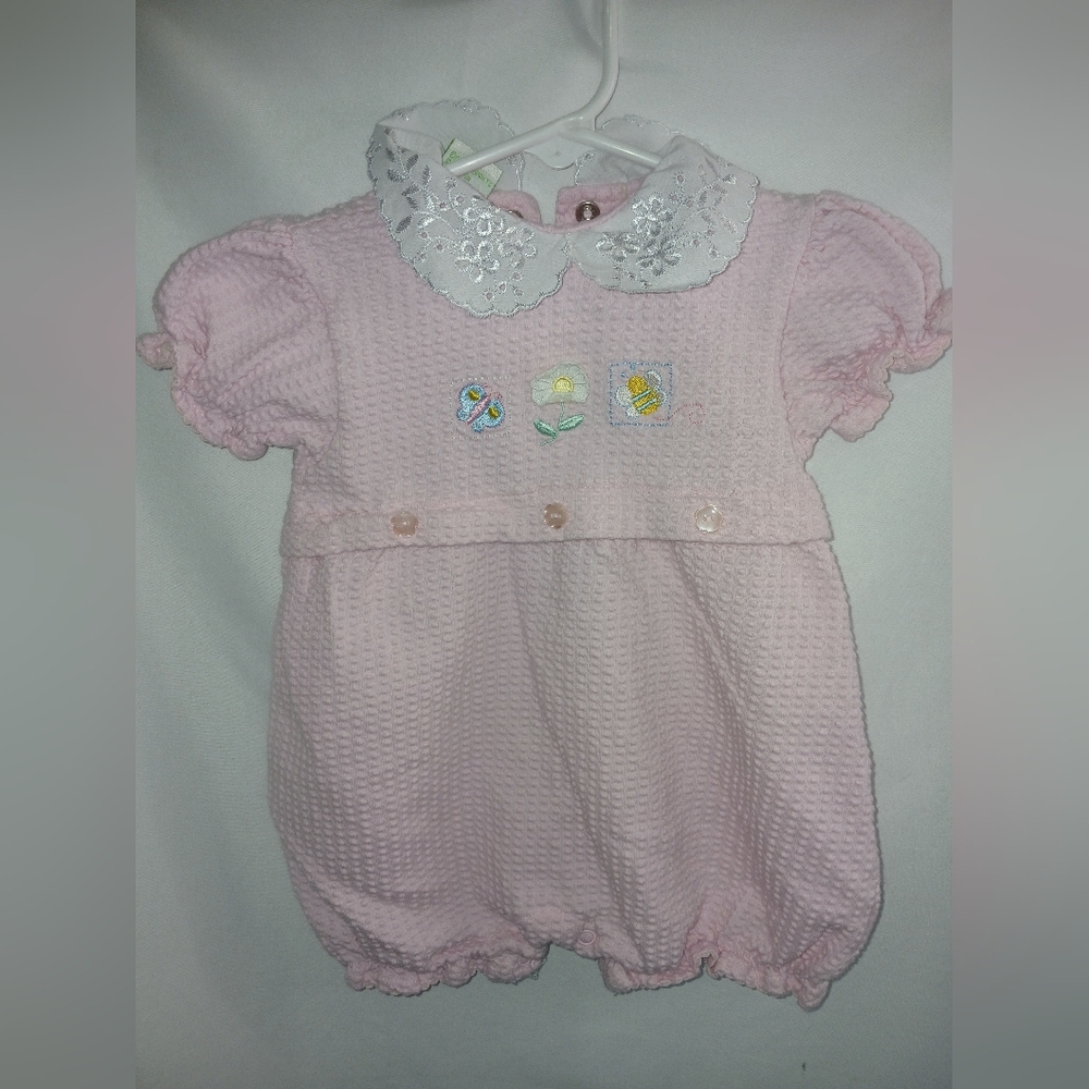 Sesame Street Pink Baby One-Piece Romper